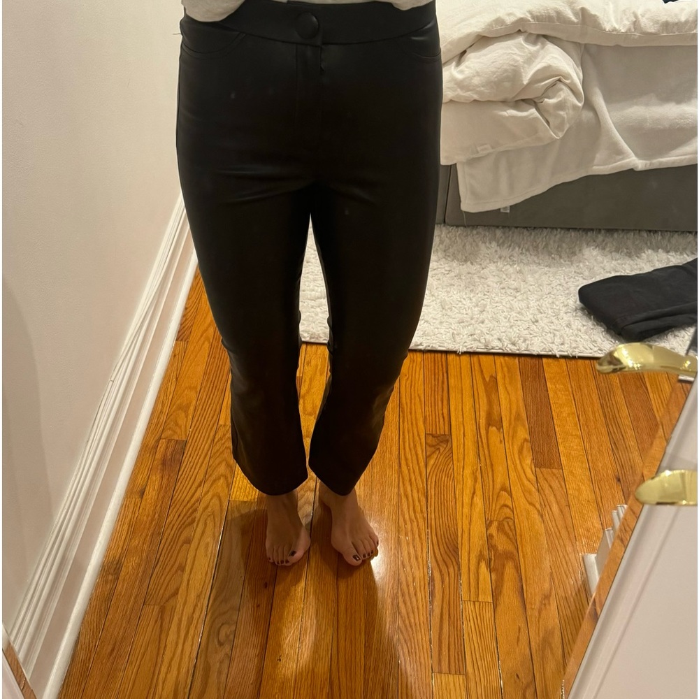 Faux Leather Pants